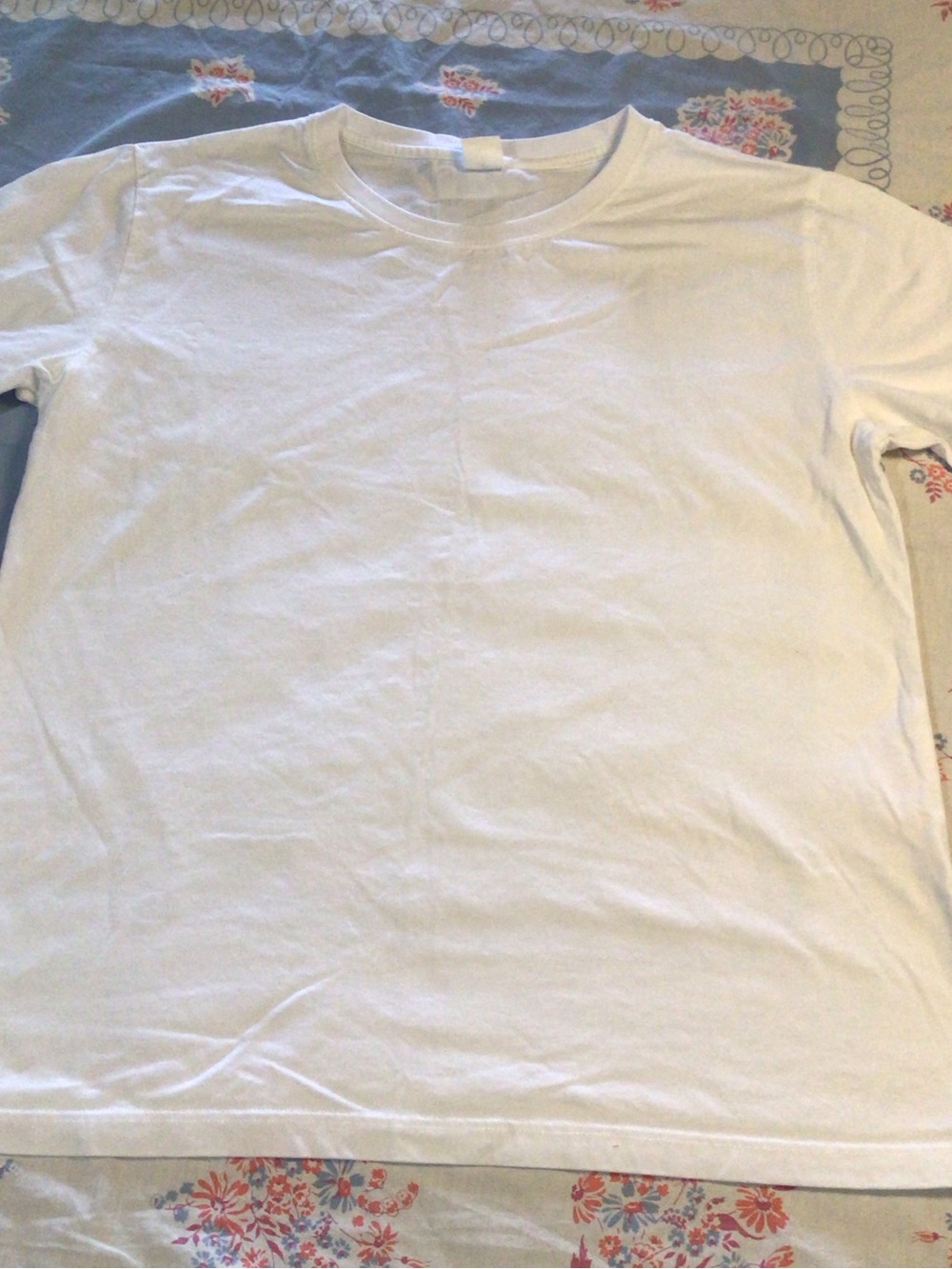 Classic White Short Sleeve Crew Tee